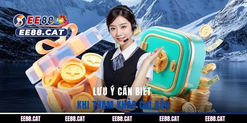 Lưu ý cần biết khi tham khảo chỉ dẫn